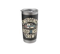 Emergency Response Crew Paramedic EMT Pride Stainless Steel Insulated Tumbler