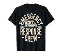 Emergency Response Crew Paramedic EMT Pride T-Shirt