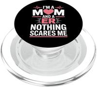 Emergency Room Mom Emergency Department Funny ER Nurse PopSockets PopGrip for MagSafe