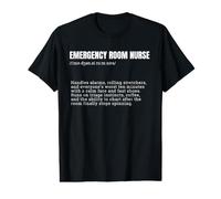 Emergency Room Nurse Definition ER RN Medical Pro Value Graphic T-Shirt