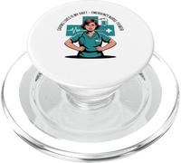 Emergency Room Nurse Emergency Nursing Emergency Department PopSockets PopGrip for MagSafe