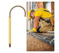 Emergency Safety Rescue Tools, Portable Firefighter Electrician Power Worker First-aid Body Life Hook Life-Saving Tools, Anti-electrocution Protection Electrical Rescue Stick Pole(L 100cm (Yello