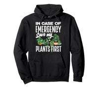 Emergency Save My Plants Funny Gardener Plant Lover Pullover Hoodie
