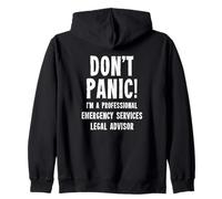Emergency Services Legal Advisor Zip Hoodie