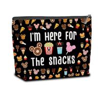 Emergency Snacks Bag, Canvas Snack Bags, Waterproof Food Storage Bag for Travel, Hiking, and Work, Compact Travel Bags for Women and Men