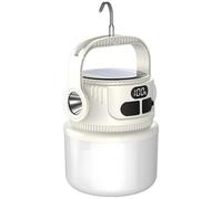 Emergency Solar Led Lantern, 6 Brightness Modes, Usb Rechargeable Light, Hanging & Handheld For Home & Camping