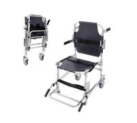 Emergency Stair Climbing Wheelchair, Foldable Aluminum, 350 lbs Capacity, Portable Solution for Elderly and Disabled Evacuation