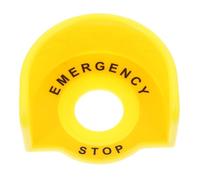 Emergency Stop Button Cover Protector for Wrong Operation Plastic Yellow