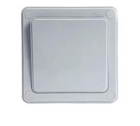 Emergency Stop Button Multi-Gang IP66 Waterproof Wall Switch 16A - Outdoor Push Button Electrical Control For Home & Garden 1gang/2gang/3gang(1-Gang)