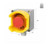 Emergency Stop Button Switch Control Box Elevator. Urgent Protection Cover Stop It Protect Shield Button Box Cast EFDSVUHE(7K)