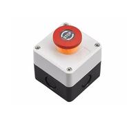 Emergency stop button switch control box LA38 silver mushroom head elevator emergency waterproof switch box IDGTTLDF(17)