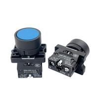 Emergency Stop Power Button - 1Pcs XB2 EA/ED/ES31/42 ABS Mushroom Head Switch for Safe Operation,1pcs(GRAY)