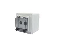 Emergency Stop Switch Emergency Stop Control Box Outdoor Button Switch Box with Protective Cover Waterproof Urgent Stop Button Control Box IP67(2)