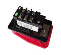 Emergency Stop Switch HY56 Industrial Pushbutton Switches with Emergency Stop Cover for Bench Saw Single Phase Three Phase, Red(380V) Controls Switches