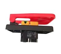 Emergency Stop Switch KJD17B-16 220V 4Pin 5Pin NVR Electromagnetic Pushbutton Switch Large Flap Woodwork Machine Industrial Push Button Switches(5Pins-220V)