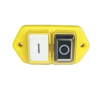 Emergency Stop Switch KJD17B/220V 16(12) A 4pin 5Pin IP55 Waterproof Pushbutton Switches Electromagnetic Push Button Switch(5pin)