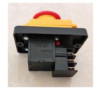 Emergency Stop Switch KJD22 6Pins Electromagnetic ON-Off Button Switches 250VAC 12(10) A 3(1.5) A IP54 5E4 ZL02257672X Controls Switches