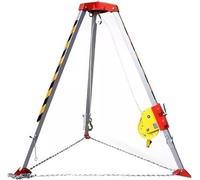 Emergency Stretcher Stand - Compact & Retractable Design with Anti-Drop Winch System, Supports 1800 lbs Load Capacity for Quick Rescue in Tight Spaces