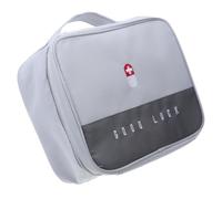 Emergency Travel Medicine Bag Portable Organizer for Vehicles Home Versatile Medical Storage Box for Essential Supplies Compact Durable Kit