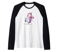 Emergency Unicorn is Running for Medicine and Doc Lovers Raglan Baseball Tee