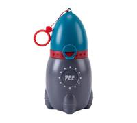 Emergency Urinal Unisex Baby Potty Potty Travel Potty Travel Toilet for Kids Potty Take Away - Sturdy, Portable, Practical and Easy to Clean - Blue, 370ml