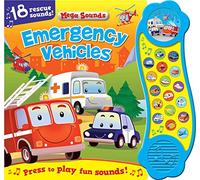Emergency Vehicles Sound Book: 18 Rescue Sounds (Mega Sounds)