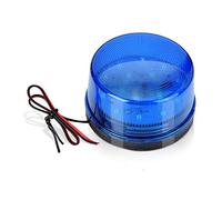 Emergency Warning Light, Blue 12v Led Emergency Alarm Strobe Light, Silent, High Brightness