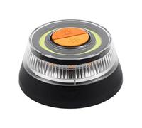 Emergency Warning Light, LED Rotating Beacon with 3 Flash Modes, | Magnetic Base and Hook, Battery-Operated Warning Light for Car Emergency for Car Breakdown, Outdoor Camping, Night Use