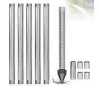 Emergency Water Source Drilling Kit, 1-1/4" Stainless Steel Drive Point, 36" Sandpoint Well, Galvanized Drive Pipes for Backyard Maintenance, Farmstead & Disaster Recovery