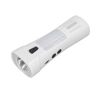 Emergency Weather Radio, 1200mAh Portable Power Bank, USB Solar Charging, Battery Operated, Flashlight for Indoor Outdoor Emergencies