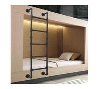 Emergency Window Well Egress Ladder Loft Steps Bunk Ladder Stairs Loads 330lbs For Dormitories, RVs, Boats, Storage Rooms, Warehouses, Rooftops(Wit,100cm/39in)
