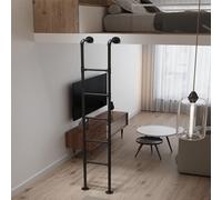 Emergency Window Well Ladder Metal Loft Ladder Universal Climbing Ramps for Attic Dorm Bunk Bed Library Terrace RV - Supports 330 lbs Safety & Versatility