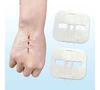 Emergency Wound Closures Adhesive Bandages, Zip Stitch Stickers for Camping, Survival & Household Gear, 2 Pcs