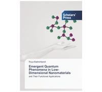 Emergent Quantum Phenomena in Low-Dimensional Nanomaterials: and Their Functional Applications
