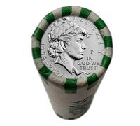 Emerging Liberty Dime 1776-2026 America 250th Anniversary 1-Year Issue Uncirculated Dime Roll Philadelphia Mint (P Mint)