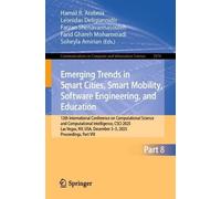 Emerging Trends in Smart Cities, Smart Mobility, Software Engineering, and Education: 12th International Conference on Computational Science and ... in Computer and Information Science, 2974)