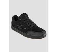 Emerica Heritic Skate Shoes - Black/Black