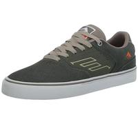 Emerica Men's Low Vulc Top Skate Shoe, Grey/Tan, 8 UK