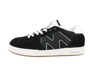Emerica Men's Og-1 Skate Shoe, Black/White/Green, 8 UK