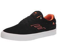 Emerica Men's Skate Shoe, Black/White/Orange, 11 UK