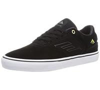 Emerica Men's The Low Vulc Skate Shoe, Black/Gold/White, 7.5 UK