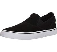 Emerica Unisex Wino G6 Slip-ON Skate Shoe, Black/White/Gold, 8.5 UK