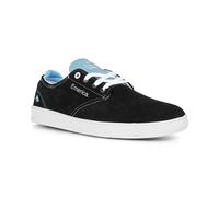Emerica Romero Laced Skate Shoes - Black/Light Blue