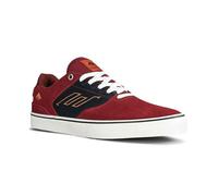 Emerica The Low Vulc Skate Shoes - Navy/Red