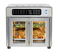 Emeril Lagasse 26 QT Extra Large Air Fryer, Convection Toaster Oven with French Doors, Stainless Steel