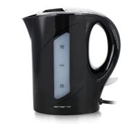 Emerio WK-121616.1 Kettle 1 Litre 900 W with Water Level Indicator BPA Free Dry Operation Protection Illuminated On/Off Switch Ideal for Home, Camping or Home Use