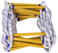 Emerncy Escape Rope Ladder - Portable 10m (32.8ft) Soft Rope for Quick Evacuat, Survival ar, Home Safe, Lightweight & Tool