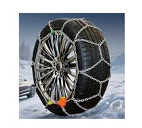 Emerncy ow Chains Antislip Tire Chains for Cars SUVs & Easy & Quick Installat & Strong Structure Fits 185 80R15 Tires.