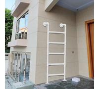 Emerncy Window Ladder, Sturdy Attic Ladder for Bunk Beds, Apartments, Climbing, Escape Ladder, Entryway Ladder, 143 cm - Safe and Easy to Inll