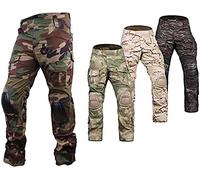Emerson Airsoft Hunting Tactical Pants Combat Gen3 Pants with Knee Pads, Aor2, Large